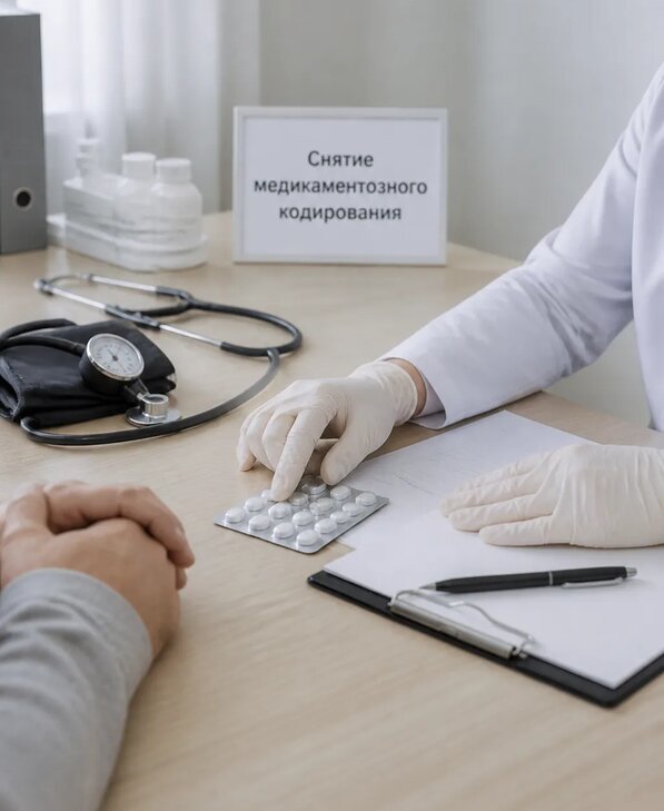 Снятие медикаментозного кодирования в Ивантеевке от 5144 р. | Медзона